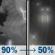 Friday Night: Showers and thunderstorms before midnight, then a chance of rain between midnight and 3am. Mostly cloudy, with a low around 35. West southwest wind around 18 mph, with gusts as high as 26 mph. Chance of precipitation is 90%. New rainfall amounts between a tenth and quarter of an inch possible. Friday Night: Showers And Thunderstorms then Chance Light Rain