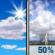 Tuesday: A chance of showers and thunderstorms between 1pm and 4pm, then a chance of showers and thunderstorms. Mostly sunny, with a high near 86. South southeast wind 3 to 7 mph. Chance of precipitation is 50%. New rainfall amounts less than a tenth of an inch possible. Tuesday: Mostly Sunny then Chance Showers And Thunderstorms