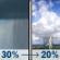 Saturday: A chance of rain showers before 7am, then a slight chance of showers and thunderstorms. Mostly sunny, with a high near 84. Chance of precipitation is 30%. Saturday: Chance Rain Showers then Slight Chance Showers And Thunderstorms