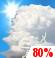 Wednesday: Showers and thunderstorms before 1pm, then a chance of showers and thunderstorms between 1pm and 4pm, then a chance of showers and thunderstorms. Partly sunny, with a high near 85. Chance of precipitation is 80%. New rainfall amounts between a tenth and quarter of an inch possible. Wednesday: Showers And Thunderstorms